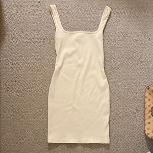 Meshki Cream Mini Dress